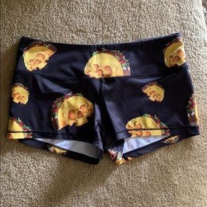 Feed Me Fight Me Taco Shorts